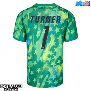 Spojené státy Matt Turner #1 Brankářské Domácí Dres MS 2026 Krátký Rukáv